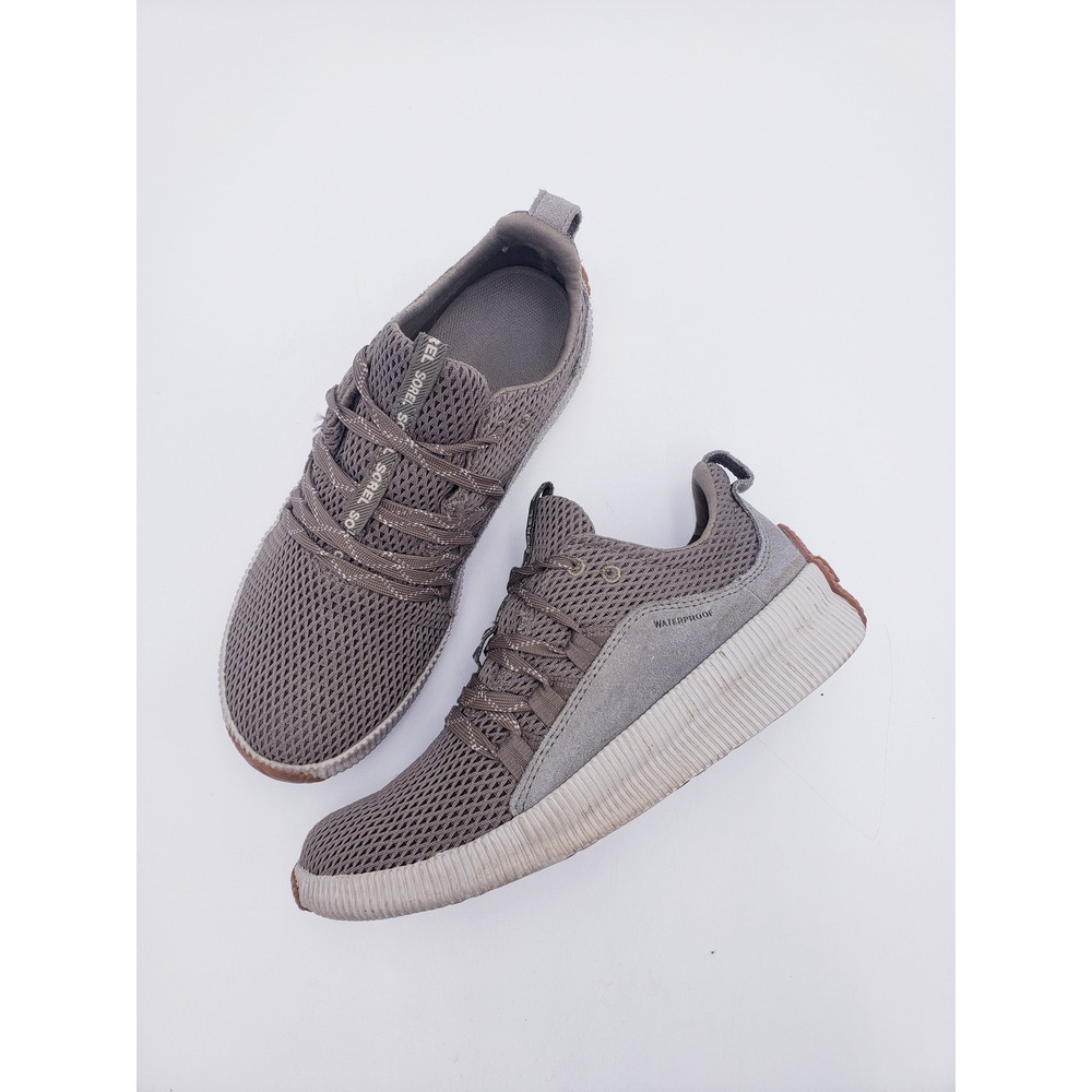 Sorel Out N About Plus Sneaker‎ Quarry Grey Waterproof Mesh Suede Womens Size 7